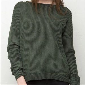 BRANDY MELVILLE OLLIE CABLE KNIT SWEATER